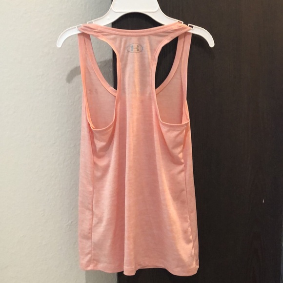 Peach Under Armour racer back tank - Picture 5 of 5